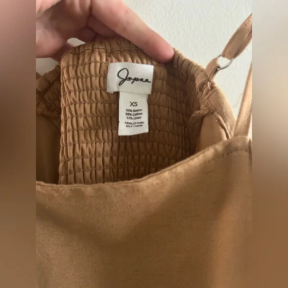 Japna • Linen Blend Midi Dress NWT - Picture 2 of 4